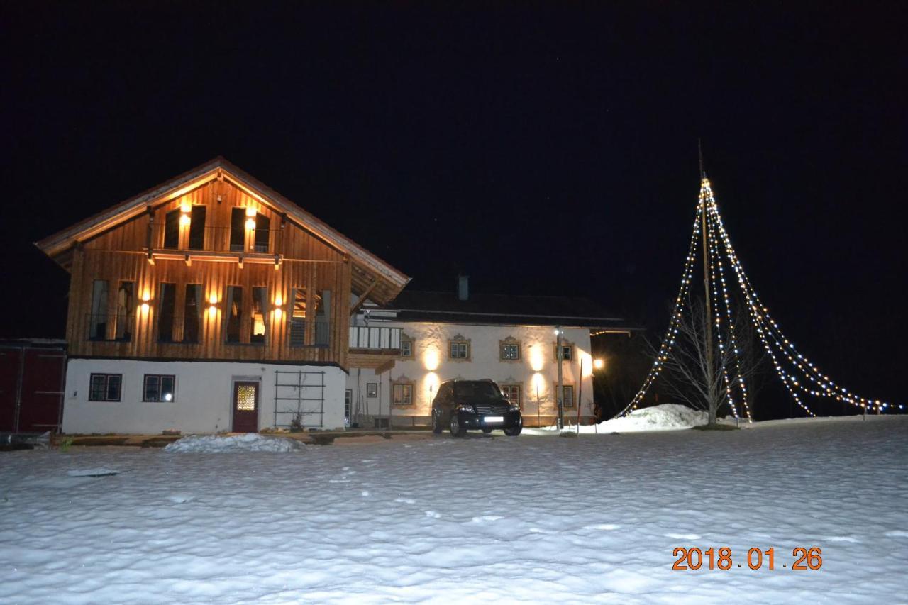 Private Luxury Chalet Siegsdorf Bagian luar foto