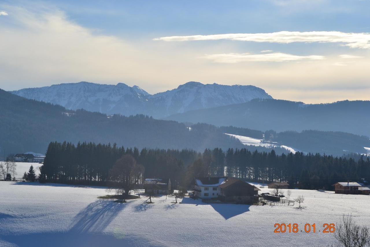Private Luxury Chalet Siegsdorf Bagian luar foto