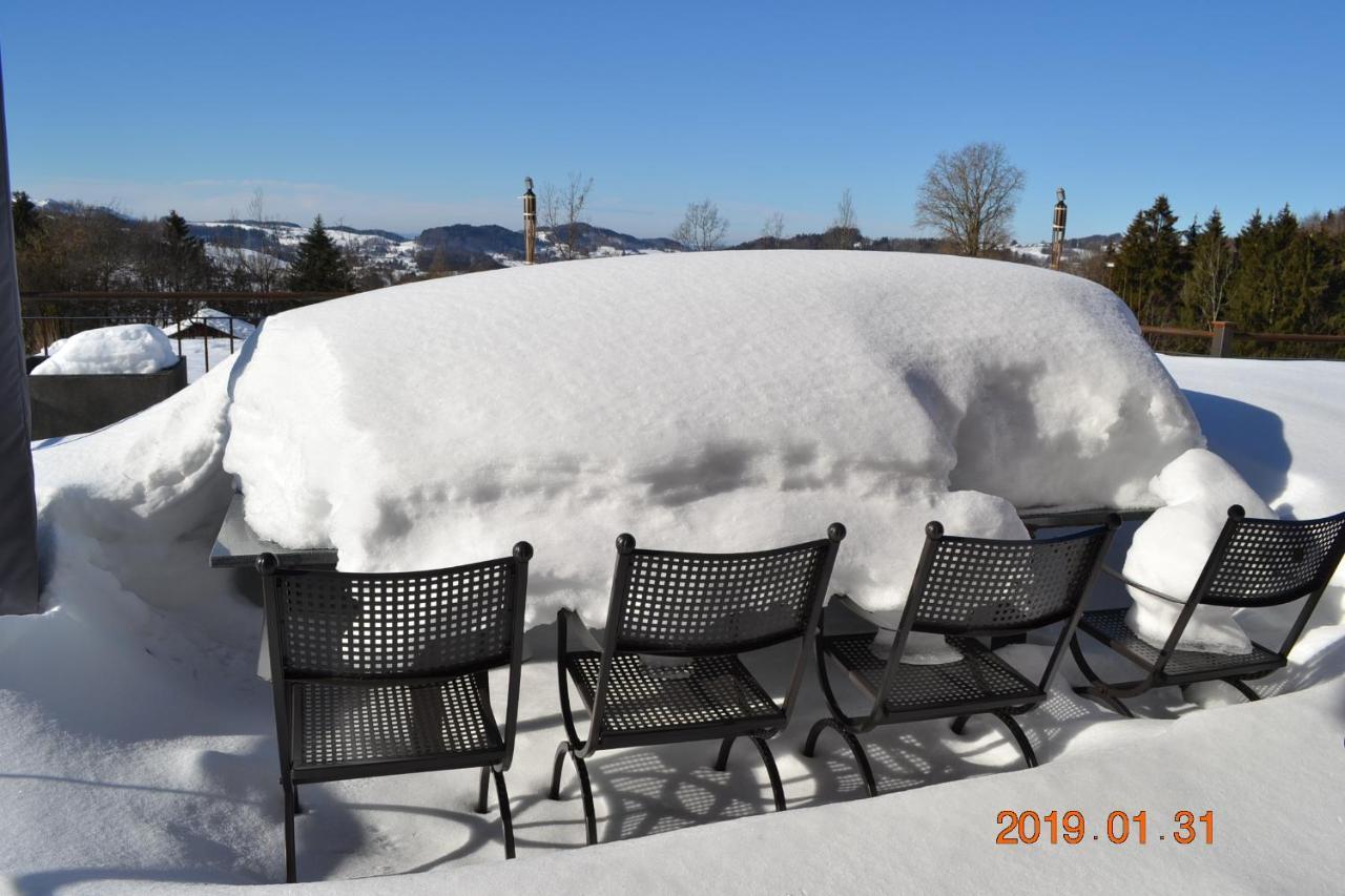 Private Luxury Chalet Siegsdorf Bagian luar foto