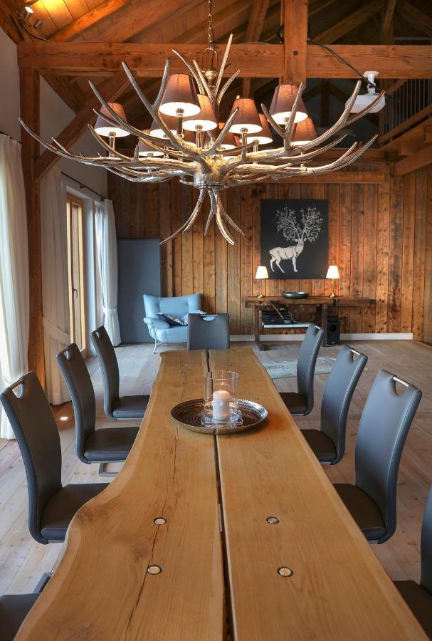 Private Luxury Chalet Siegsdorf Bagian luar foto