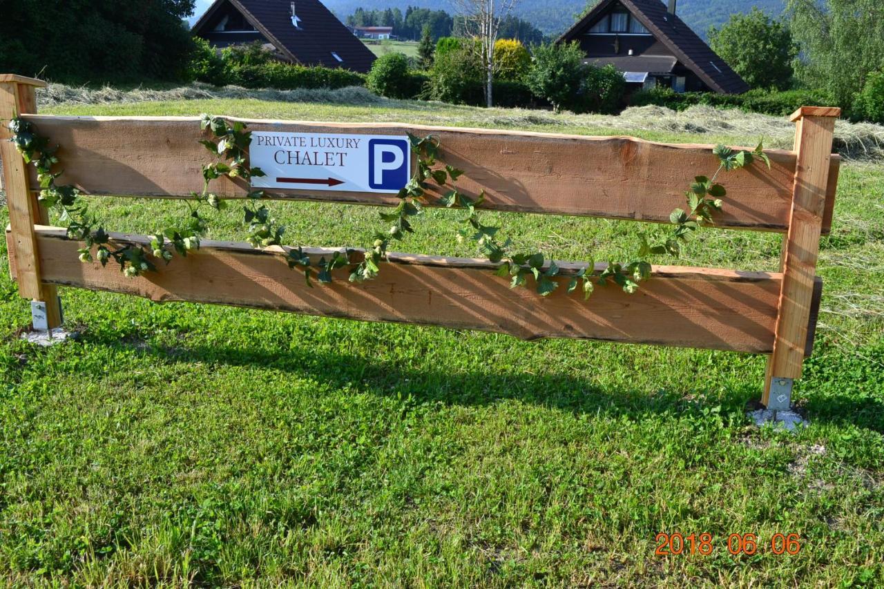 Private Luxury Chalet Siegsdorf Bagian luar foto