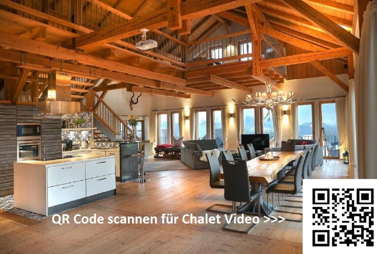 Private Luxury Chalet Siegsdorf Bagian luar foto